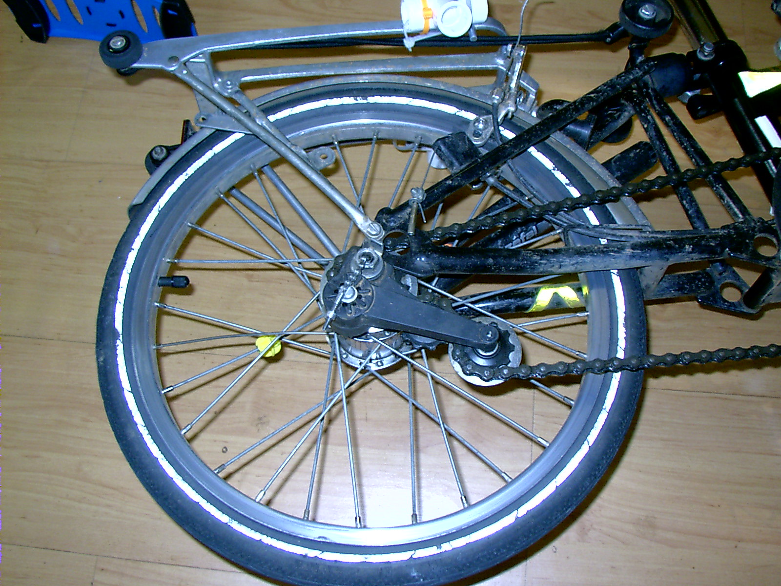 brompton back wheel